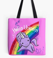 Hello Unicorn (Doodle Graffiti) Most Accurate Altered Carbon Tote Bag