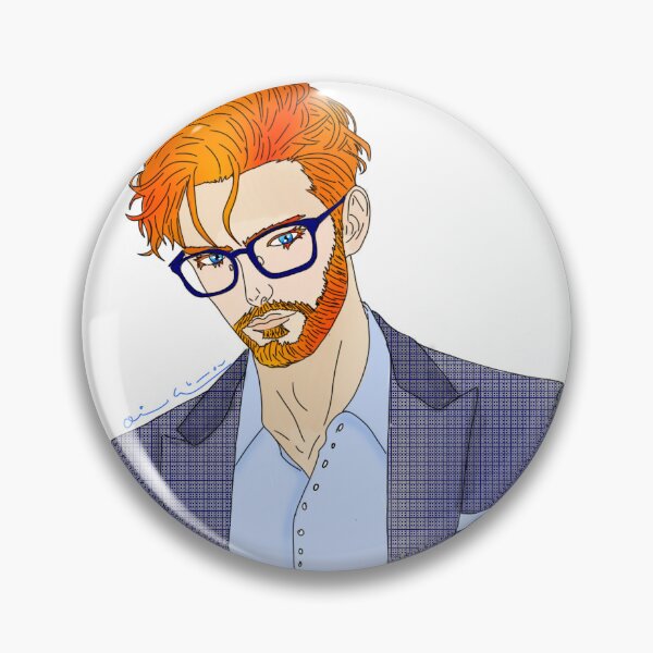 Item preview, Red Haired Man with Glasses designed and sold by BAPublishers.