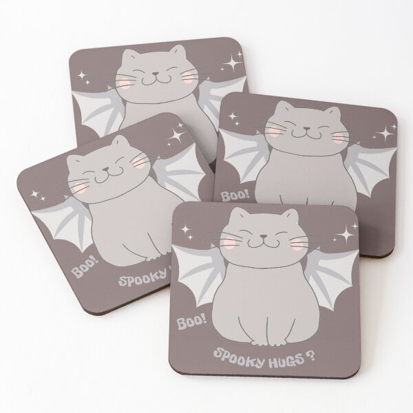 Item preview, Spooky hug ? Cute Catbat designed and sold by Created by Aia.