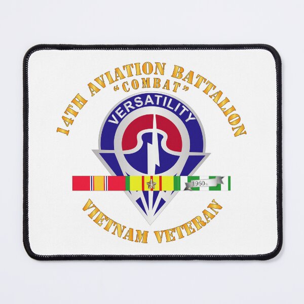 Item preview, Army - 14th Aviation Battalion w SVC wo DS designed and sold by Military Insignia Products.