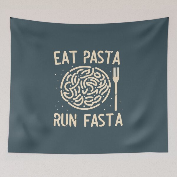Item preview, eat pasta run faster designed and sold by F1GearStop.