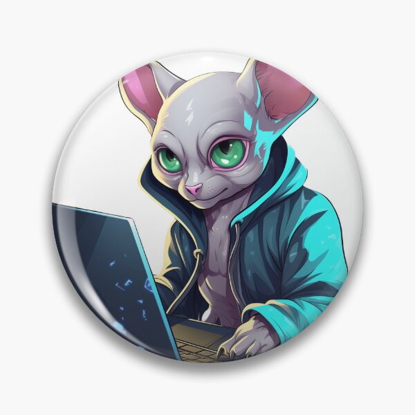 Item preview, The Cat Coder designed and sold by ME-World.