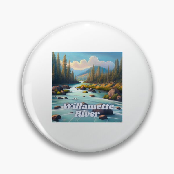 Item preview, Willamette River Oregon designed and sold by OregonsOwn.