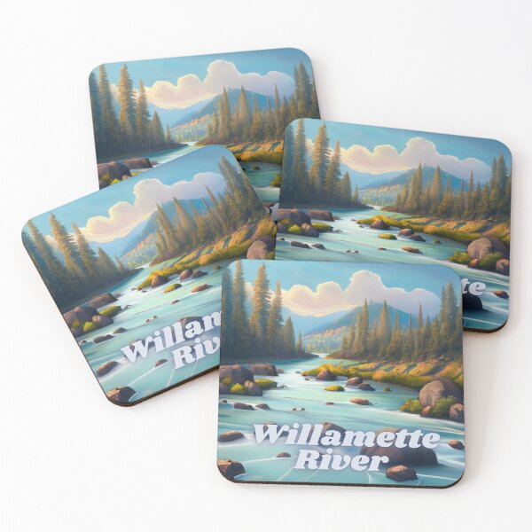 Item preview, Willamette River Oregon designed and sold by OregonsOwn.
