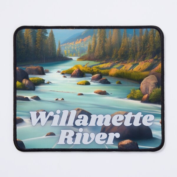 Item preview, Willamette River Oregon designed and sold by OregonsOwn.