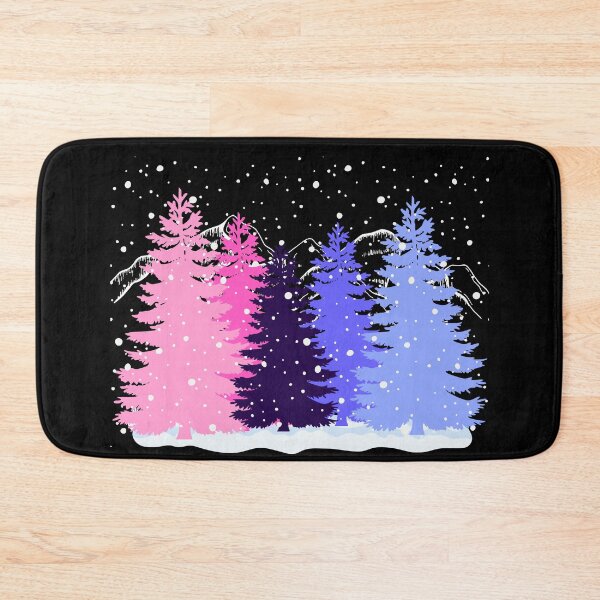Item preview, Subtle Omnisexual Christmas Tree Forest Omni Pride Flag Aesthetic Winter Theme  designed and sold by ontrendshirts.
