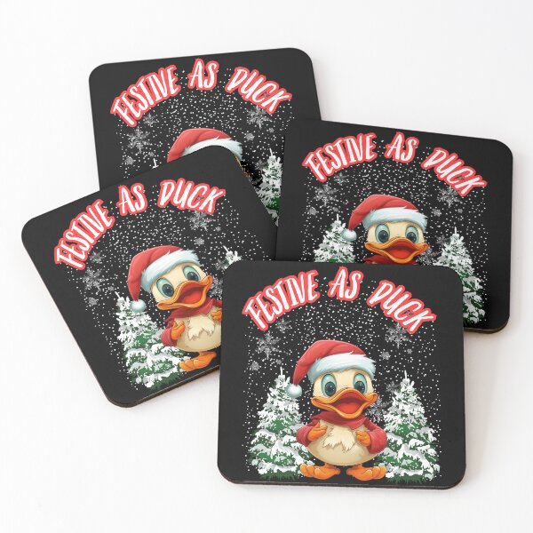 Item preview, Festive As Duck. Funny Gifts for Christmas 2/3 designed and sold by MatSatArt.