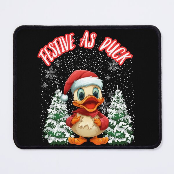 Item preview, Festive As Duck. Funny Gifts for Christmas 2/3 designed and sold by MatSatArt.
