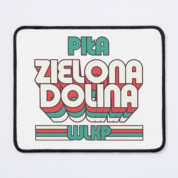 Item preview, Piła Zielona Dolina | Miasto Piła Retro Styl 3D Logo designed and sold by PILANTROP.