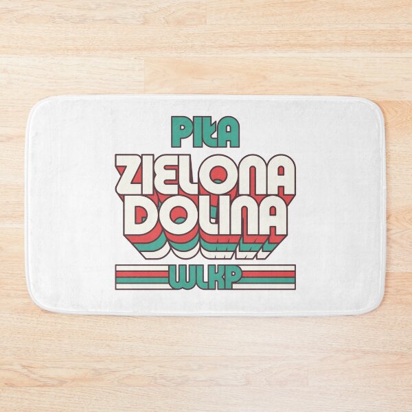 Item preview, Piła Zielona Dolina | Miasto Piła Retro Styl 3D Logo designed and sold by PILANTROP.