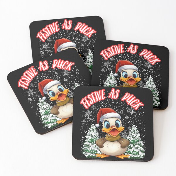Item preview, Festive As Duck. Funny Gifts for Christmas 3/3 designed and sold by MatSatArt.