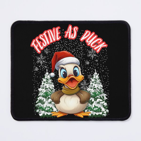 Item preview, Festive As Duck. Funny Gifts for Christmas 3/3 designed and sold by MatSatArt.