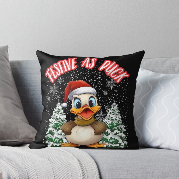 Item preview, Festive As Duck. Funny Gifts for Christmas 3/3 designed and sold by MatSatArt.