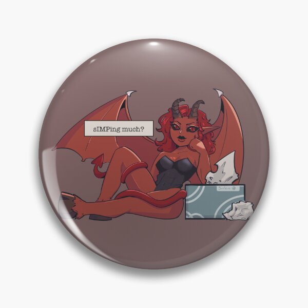 Item preview, sIMPing much? designed and sold by BlodigVarg.