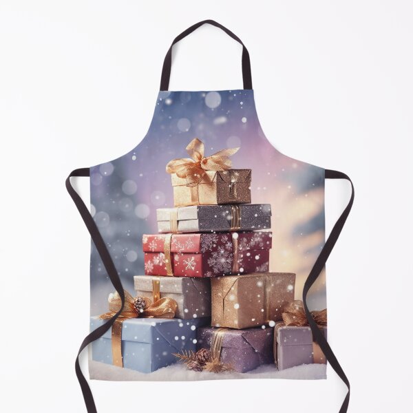 Item preview, A Stack of Christmas Presents in front of Pastel Background designed and sold by dcrc.
