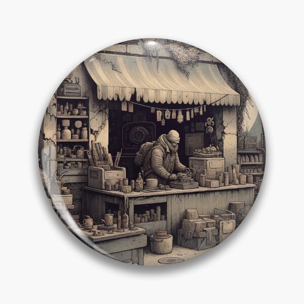 Item preview, Quiet Moments in an Abandoned Shop designed and sold by PictorialWhimsy.