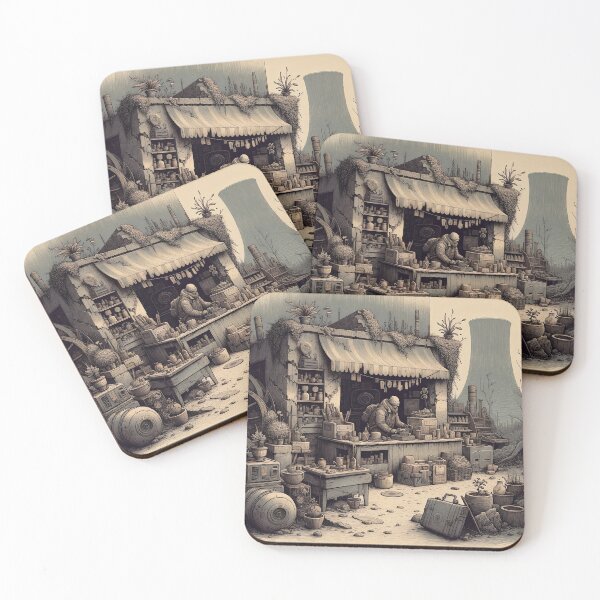 Item preview, Quiet Moments in an Abandoned Shop designed and sold by PictorialWhimsy.