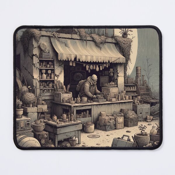 Item preview, Quiet Moments in an Abandoned Shop designed and sold by PictorialWhimsy.
