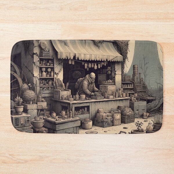 Item preview, Quiet Moments in an Abandoned Shop designed and sold by PictorialWhimsy.