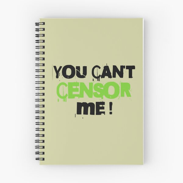 Item preview, Copy of 'you can't censor me' tee designed and sold by ForecastVSN.