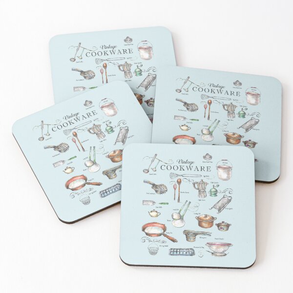 Item preview,  Vintage Cookware - Gift for Bakers and Cooks.. designed and sold by FanitsaArt.