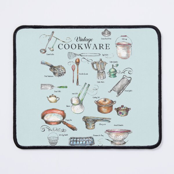 Item preview,  Vintage Cookware - Gift for Bakers and Cooks.. designed and sold by FanitsaArt.