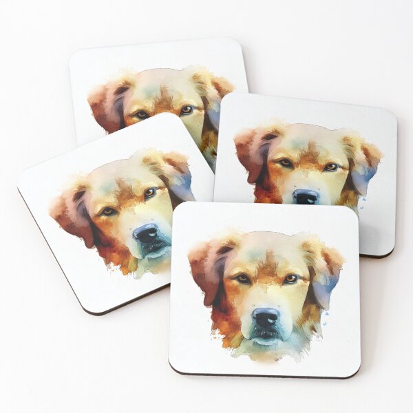 Item preview, Watercolor dog designed and sold by blackwhiteblue.