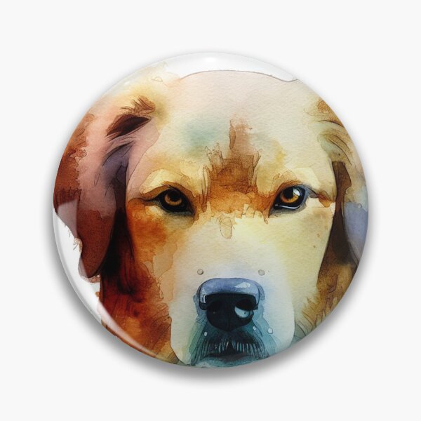 Item preview, Watercolor dog designed and sold by blackwhiteblue.