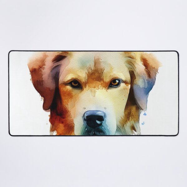 Item preview, Watercolor dog designed and sold by blackwhiteblue.