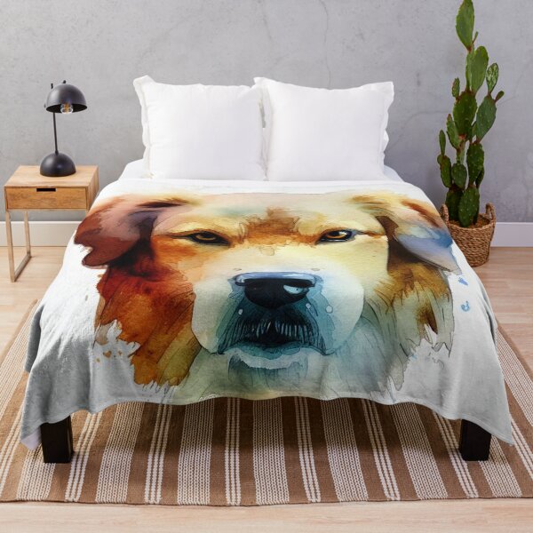 Item preview, Watercolor dog designed and sold by blackwhiteblue.
