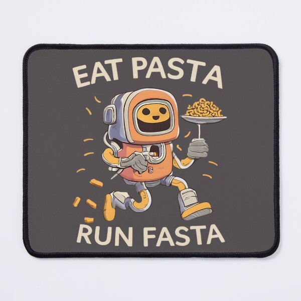 Item preview, Eat Pasta Run Fasta v5 designed and sold by F1GearStop.