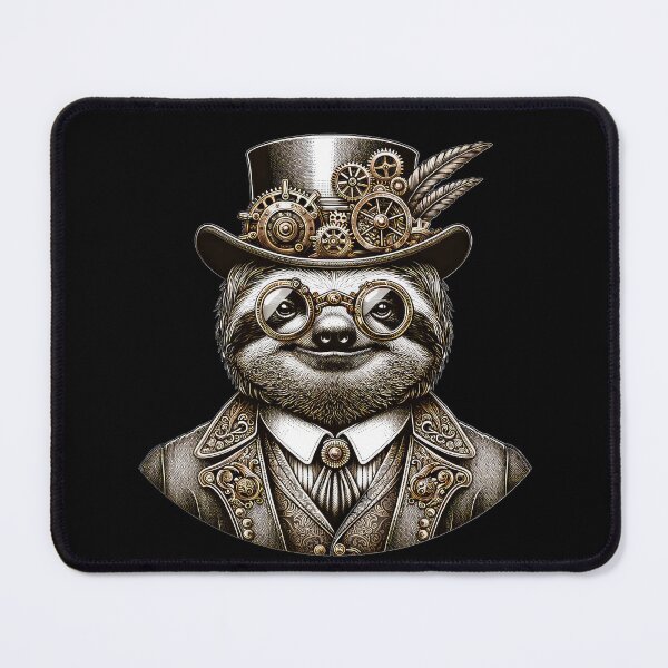 Item preview, Steampunk Sloth Women Men Kids Steampunk Sloth designed and sold by BlueBerry-Pengu.