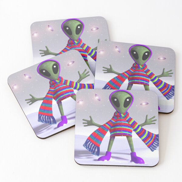 Item preview, Merry Alien Christmas designed and sold by mindgoop.