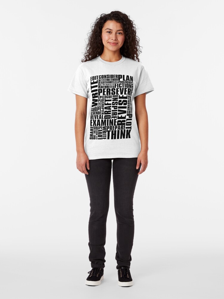 Alternate view of Writer's Inspiration Classic T-Shirt