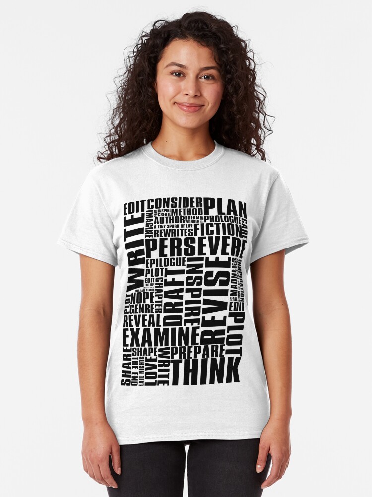 Alternate view of Writer's Inspiration Classic T-Shirt