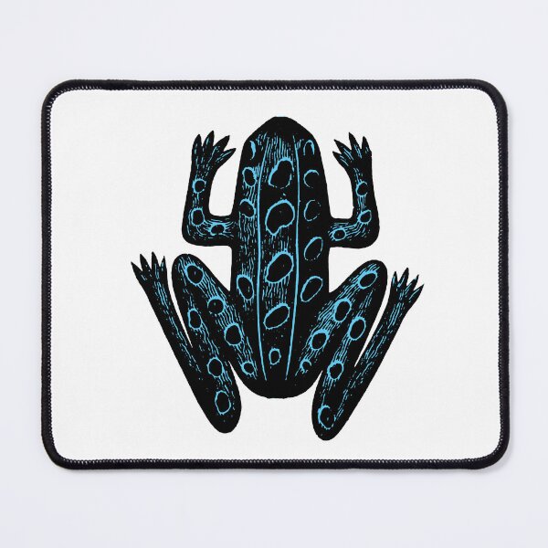 Item preview, Psychedelic Frogs - Cyan designed and sold by TheBigRooster.