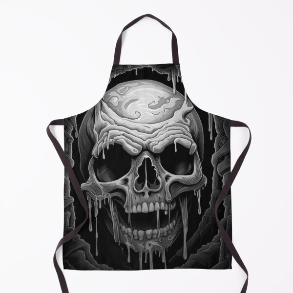 Item preview, Melting Skull designed and sold by 3hornCreations.