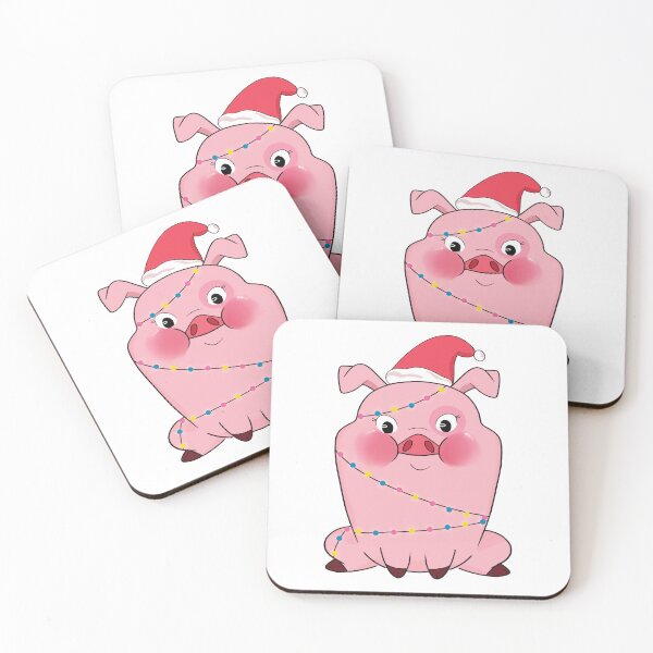 Item preview, Cute Pig christmas -  Falls Gravity designed and sold by mannuilustra.