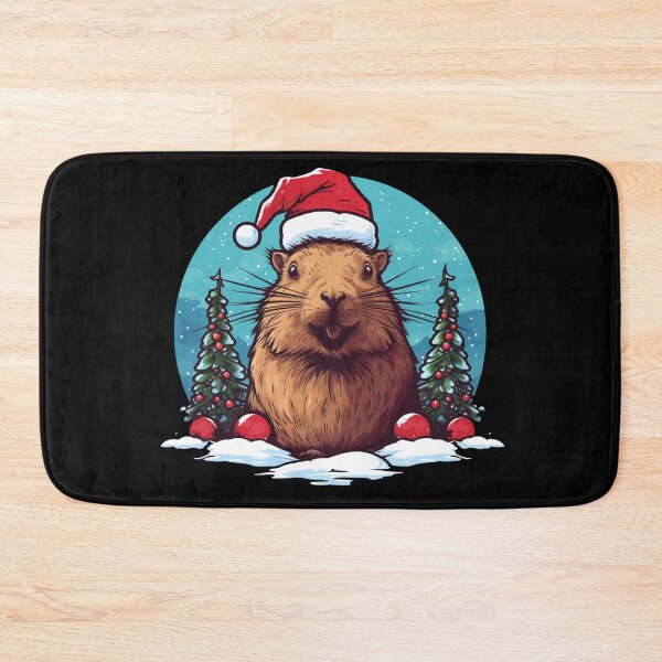 Item preview, Capybara Christmas. Funny Gifts for Christmas 2/5 designed and sold by MatSatArt.