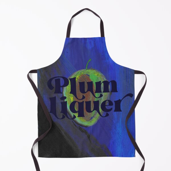 Item preview, Plum interior view for liquor label, sticker or apron designed and sold by heimey.