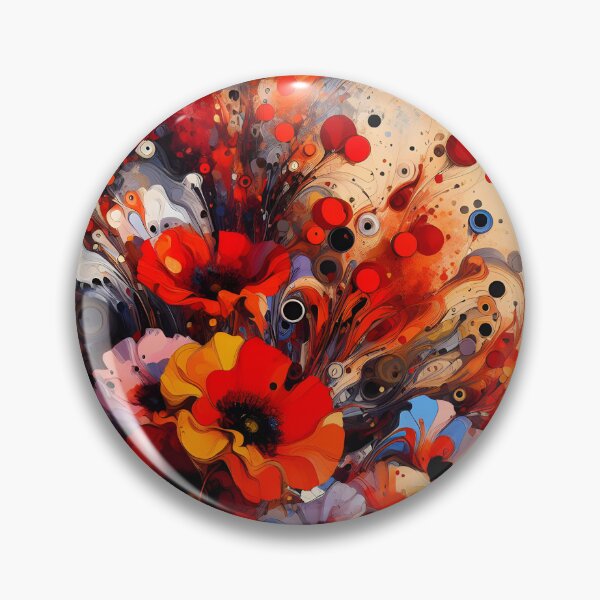 Item preview, Abstract Poppies designed and sold by Humbugle.