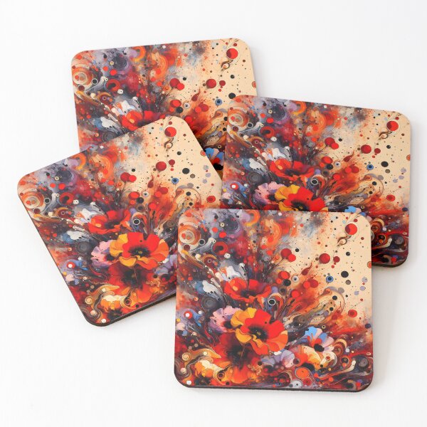 Item preview, Abstract Poppies designed and sold by Humbugle.