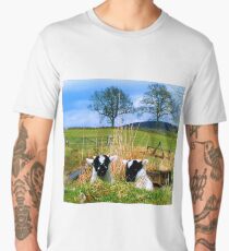 Playing Peek_A_Boo Up Glen Prosen Men's Premium T-Shirt