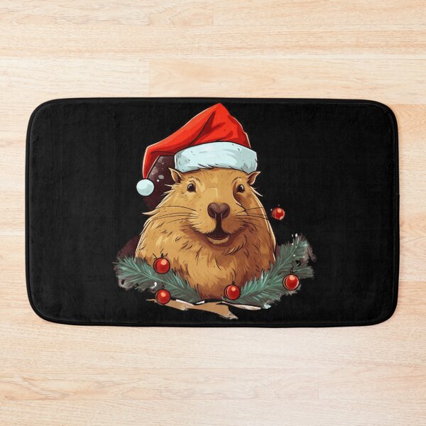 Item preview, Capybara Christmas. Funny Gifts for Christmas 3/5 designed and sold by MatSatArt.