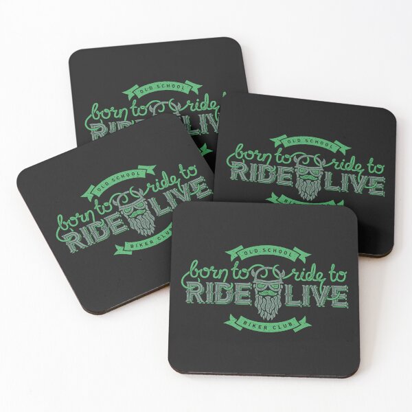 Item preview, Old School Born to Ride, Ride to Live, Biker Club designed and sold by RichardsSignCo.