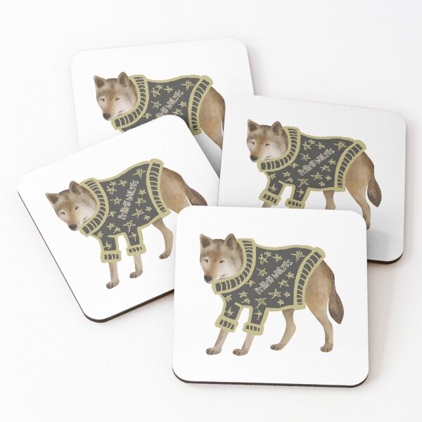 Item preview, Prairie Wolf Sweater designed and sold by book-van21.