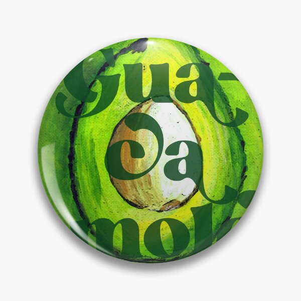 Item preview, Avocado inside view, label for guacamole designed and sold by heimey.