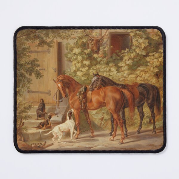 Item preview, Adam, Albrecht - Horses at the Porch designed and sold by Suzana Djordjevic.