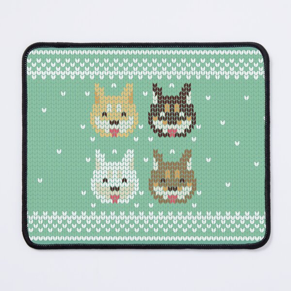 Item preview, Ugly XMas Shiba Inu Pattern designed and sold by MINIMOillu.