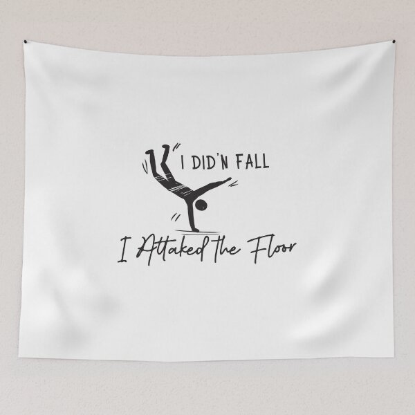 Item preview, I Didn't Fall I Attaked The Floor,  designed and sold by medchb.